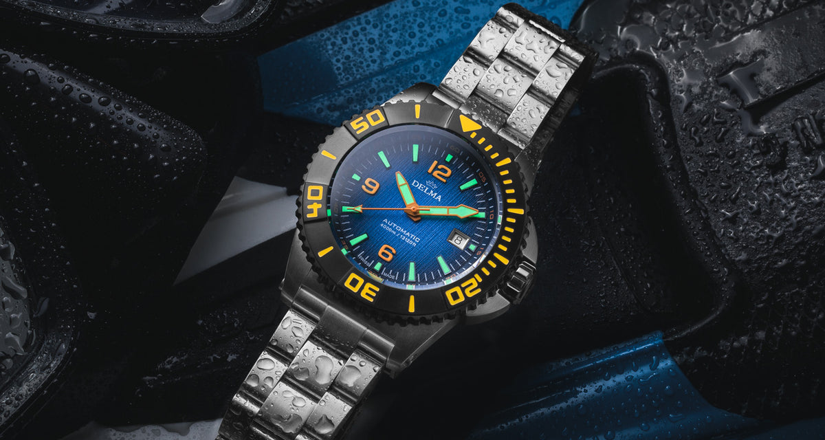 Blue Shark III - Delma Watches