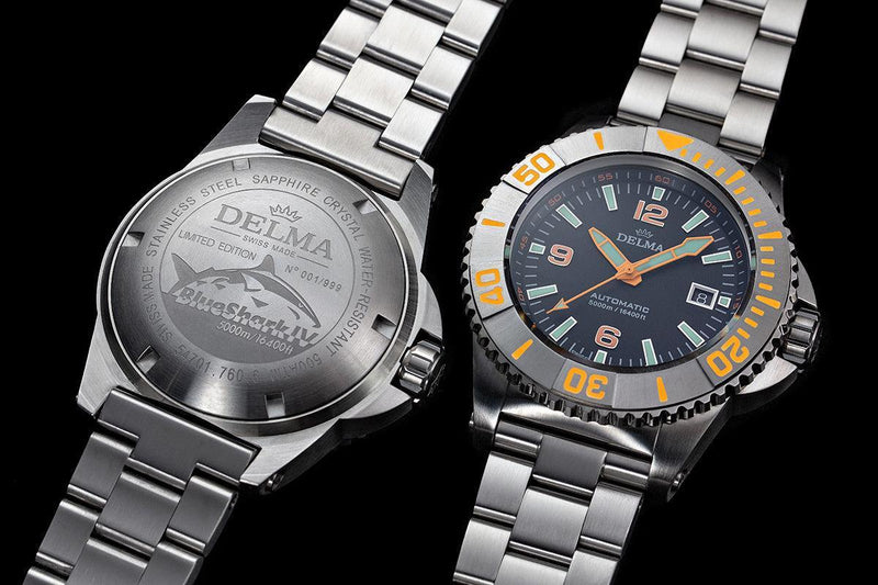 Blue Shark IV - DELMA Watches