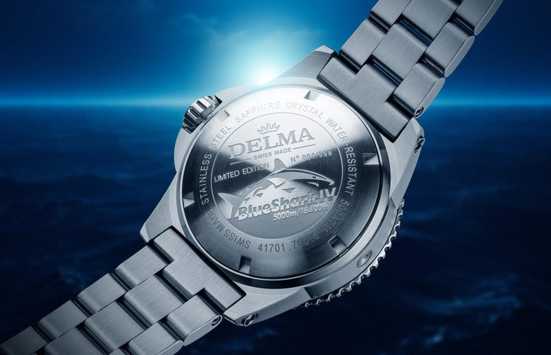 Blue Shark IV - DELMA Watches