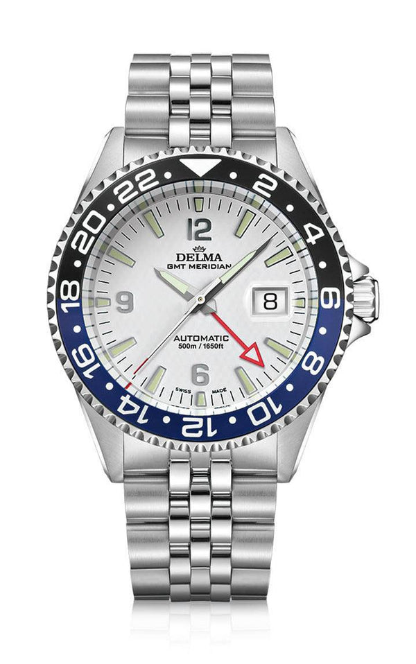 Santiago GMT Meridian Automatic - DELMA Watches