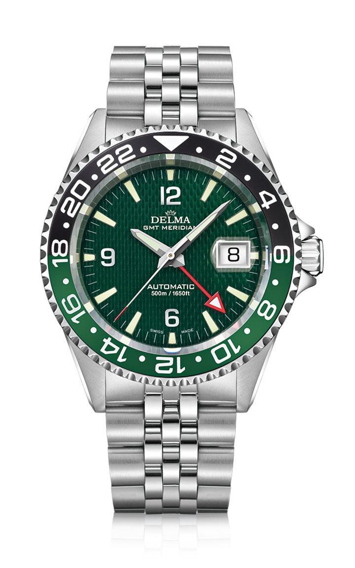 Santiago GMT Meridian Automatic - DELMA Watches