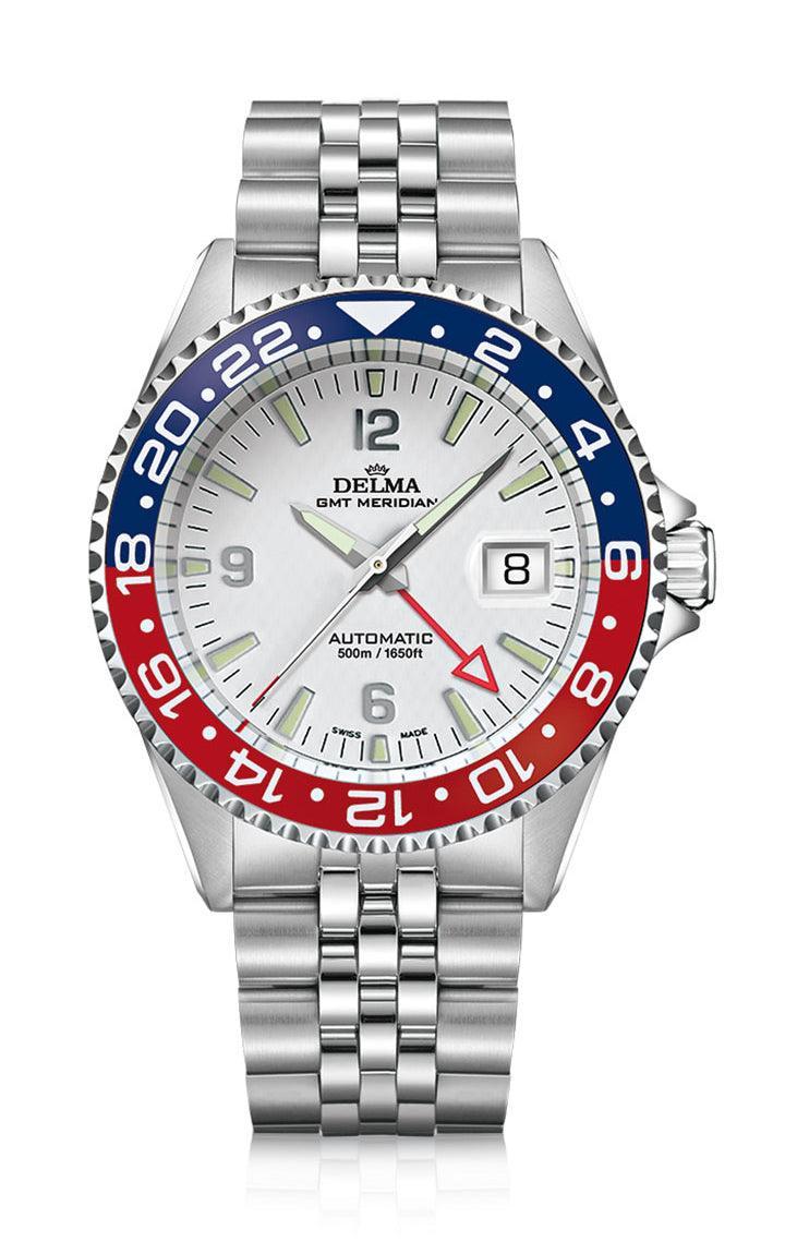 Santiago GMT Meridian Automatic - DELMA Watches